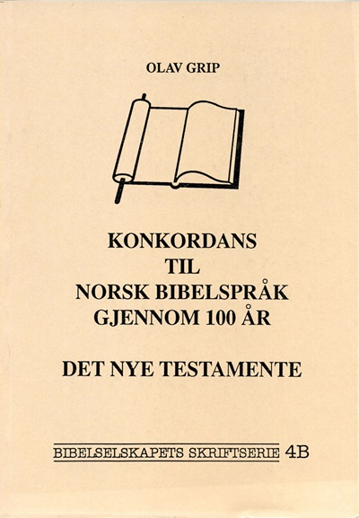 Konkordans til norsk bibelspråk gjennom 100 år - det nye Testamentet