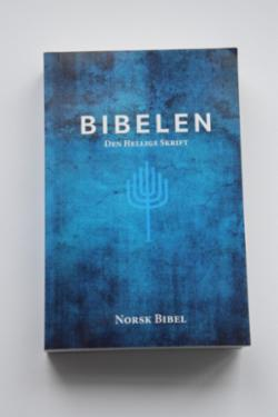 Bibelen - Den Hellige Skrift (88/07). Lommeutgave. Blå. (BM)