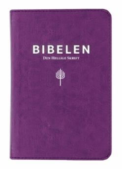 Bibelen - Den Hellige Skrift (88/07). Lommeutgave. Lilla kunstskinnn. (BM)