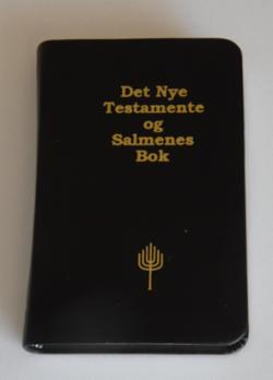Det nye testamente og Salmenes bok (88/07). Lommeformat - svart (BM)