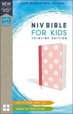 NIV - Bible for Kids, Cloth Over Board, Pink, Red Letter Edition, Comfort Print (Thinline Edition)