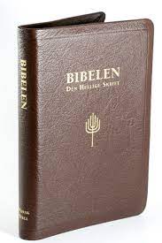 Norsk Bibel NB88/07 BM - Storskrift m.Register - Sort gieteskinn (BM)