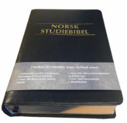Norsk studiebibel (1988) med forklaringer og kommentarer. Register.