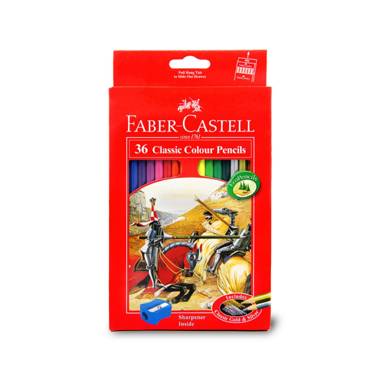 Classic Fargeblyant 36stk, pappetui - Faber-Castell