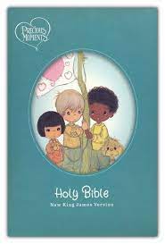 NKJV Precious Moments Small Hands Bibel - Hardcover