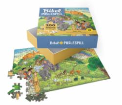 Bibelpuslespill Noahs ark 200 brikker
