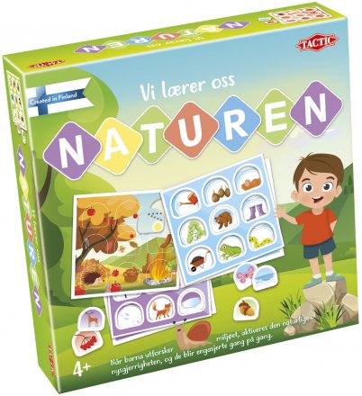 Vi lærer oss Naturen - Spill for barn 4+