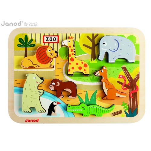"Chunky puzzel" Zoo - Janod