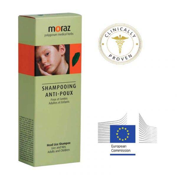 Anti-Poux Shampoo (lusemiddel mot hodelus) 250ml - Moraz