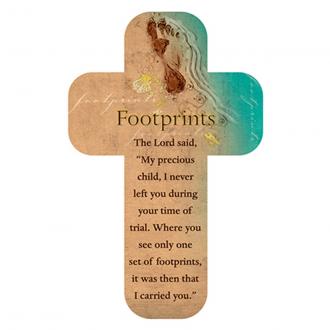 Bokmerke "Footprints" - 11,5cm