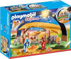 Julekrybbe m.lysbue 4+ - Playmobil