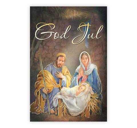 Jule Postkort "God Jul"