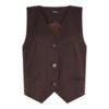 Soulmate Vest Dark Brown