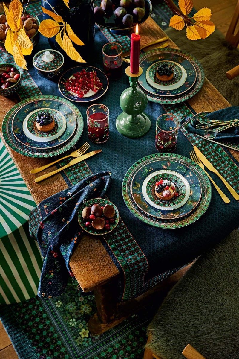 PIP Table Runner Berry Blues Blue 50x150cm