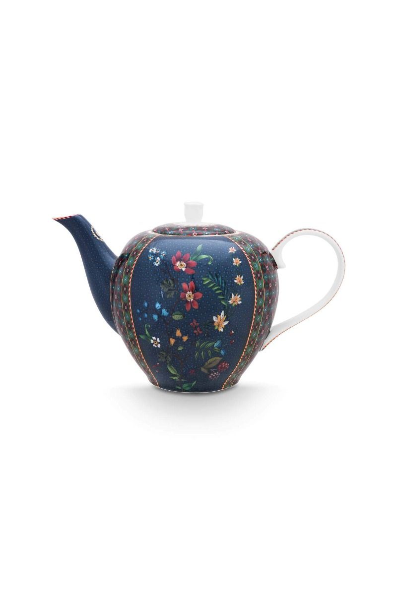 PIP Teapot Berry Blues Blue
