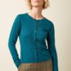 Cardi Roundneck Cocoon Spruced Green