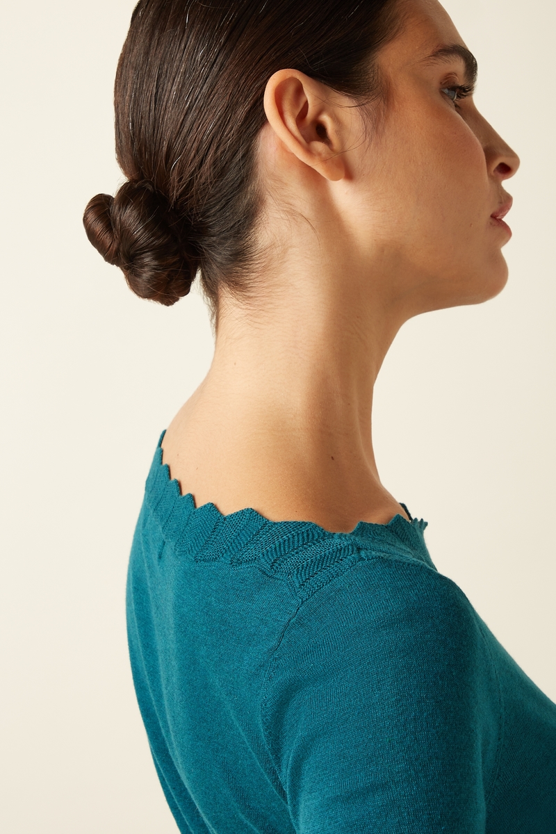 Audrey Top Cocoon Spruced Green