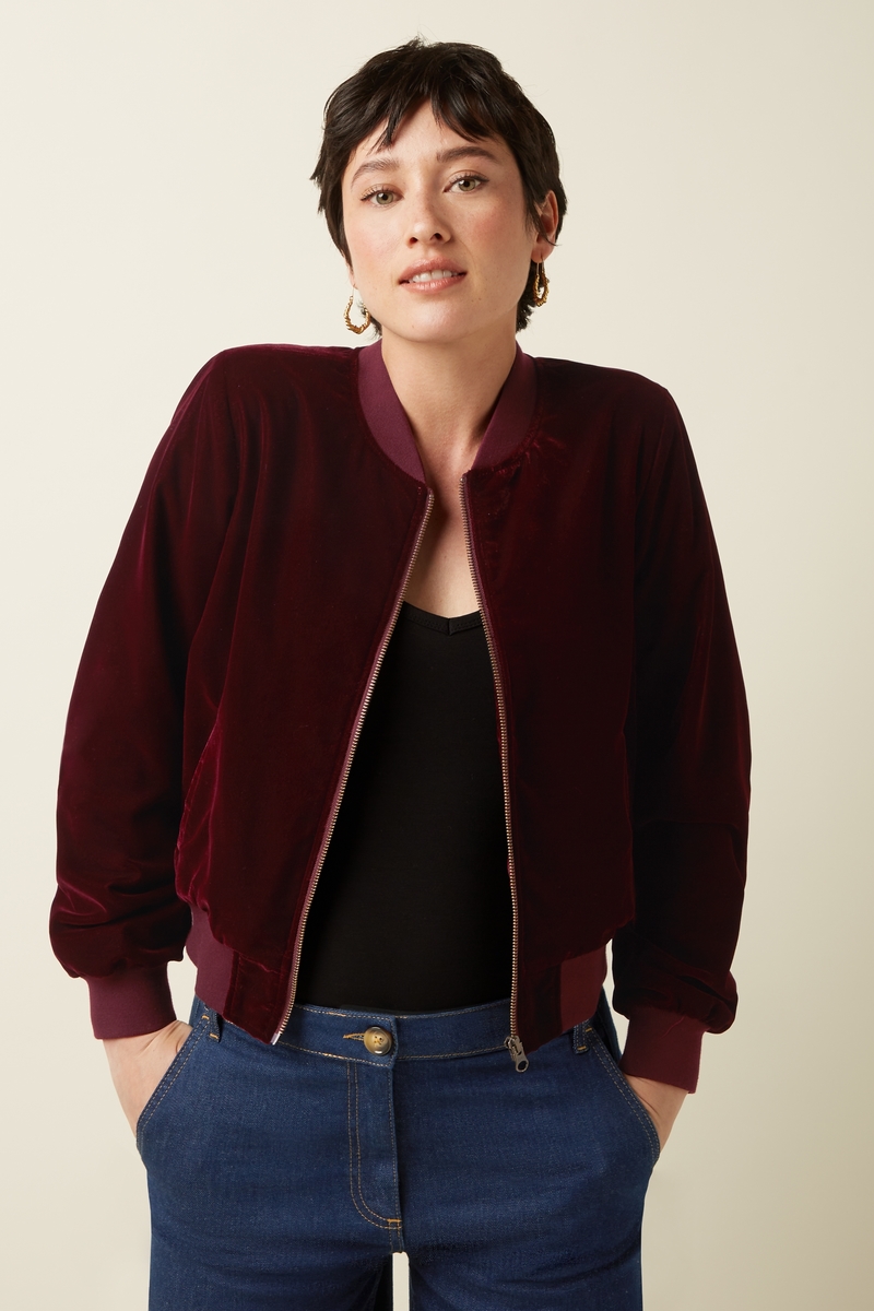 Bessie Jacket Gamine Velvet