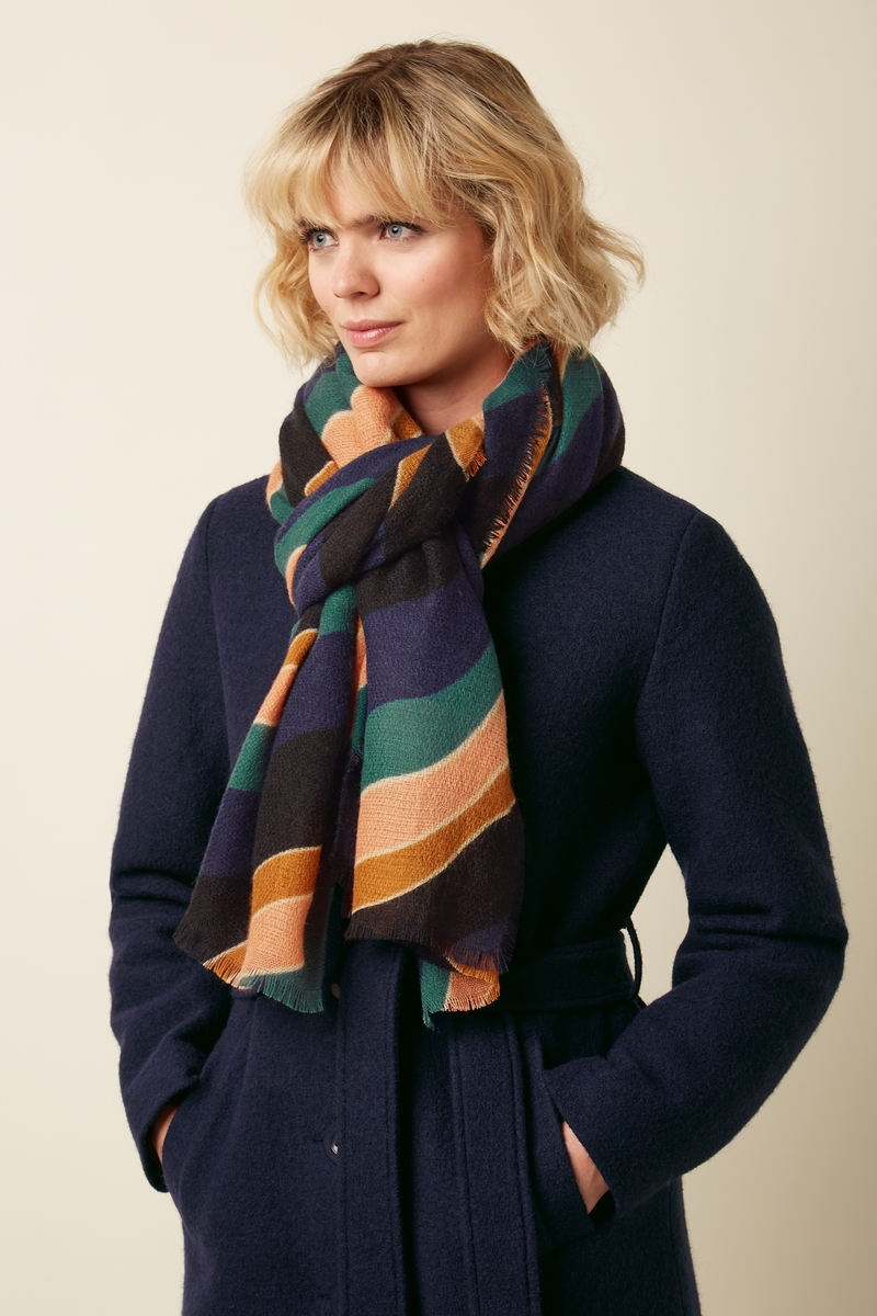 Razzle Scarf Evening Blue