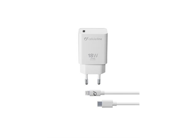 Cellularline Power 18W USB-C Charging Iphone
