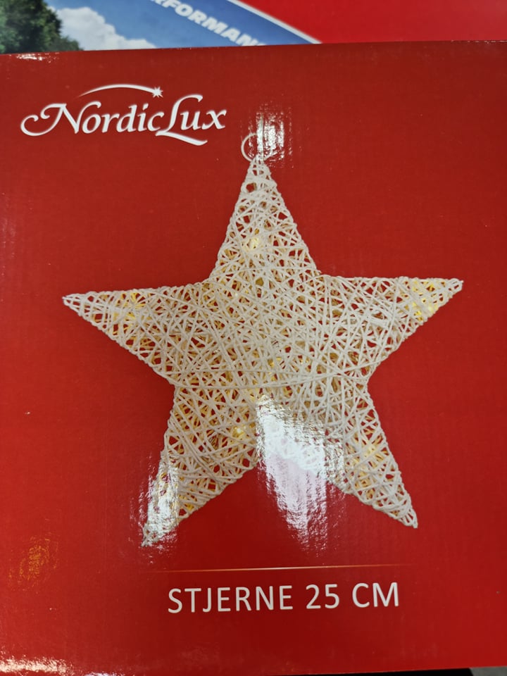 Nordic Lux stjerne 25cm