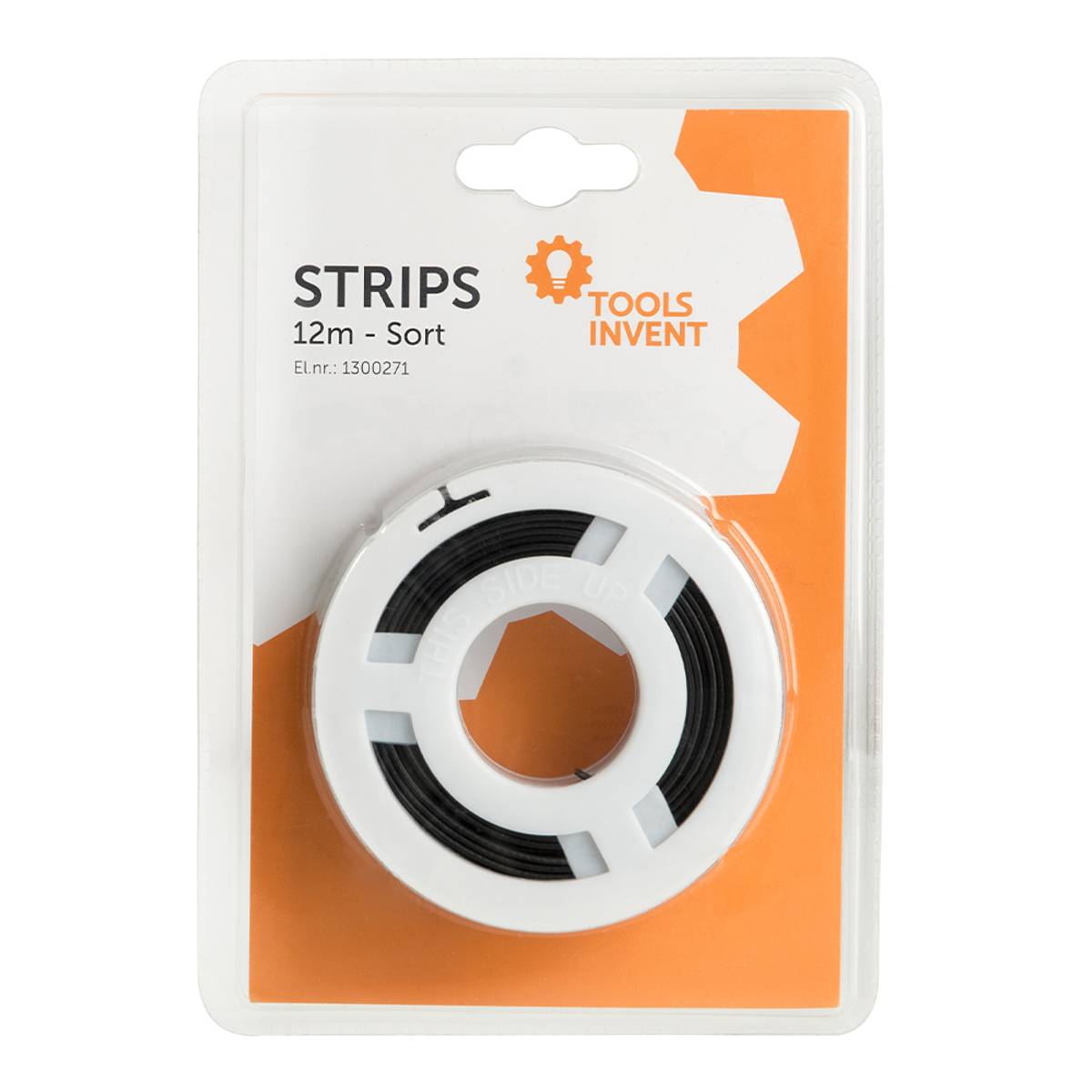 Smart strips 12m sort refill bånd