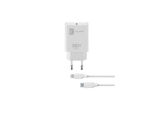 Cellularline USB-C charger kit 20W