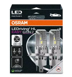Osram led H4 easy 2pk