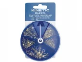 Kinetic Barrel Swivel W/Snap