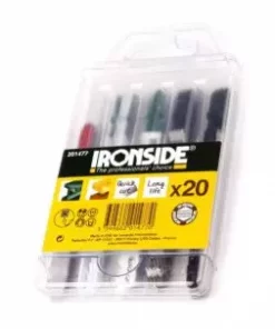 Ironside stikkagblad for tre og metal 20pk
