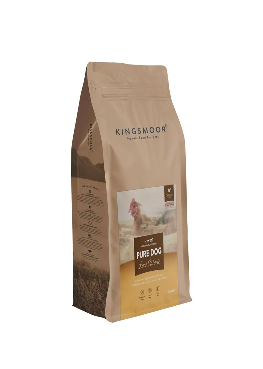 Kingsmoor Adult low calorie medium/large kylling 9,5kg