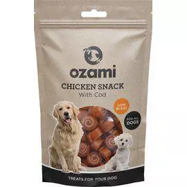 Chicken snack with cod 100g