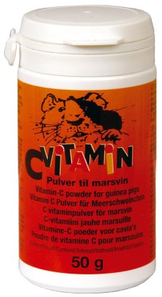 C-vitamin pulver til marsvin 50gr