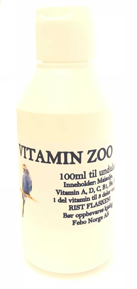 Vitamin Zoo til Undulat 100ml