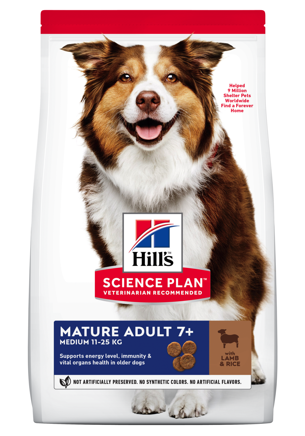 Hill's Canine Mature Adult 7+ Lam & Ris 12kg