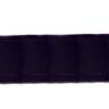 Lærhalsband Alac 18mm x 40cm svart
