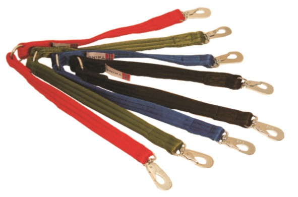 Hanefot web 18mm sort 65 cm