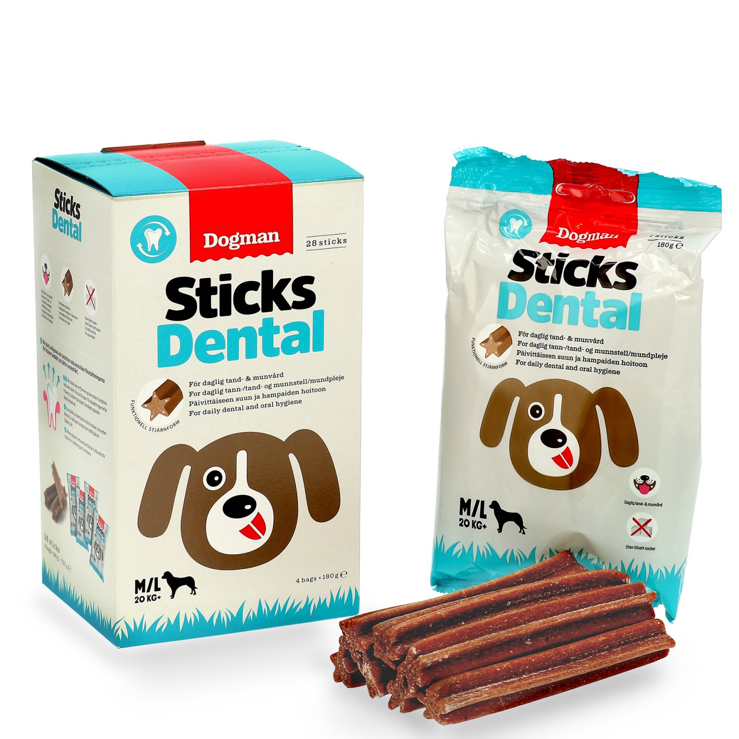 Sticks Dental M/L Box/mnd