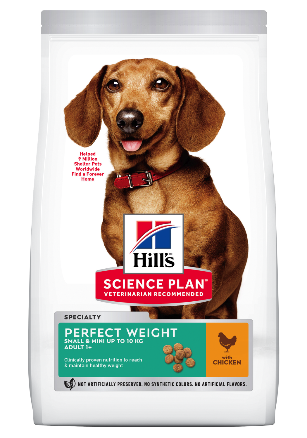 Hills Canine adult perfect weight small & Mini 6kg