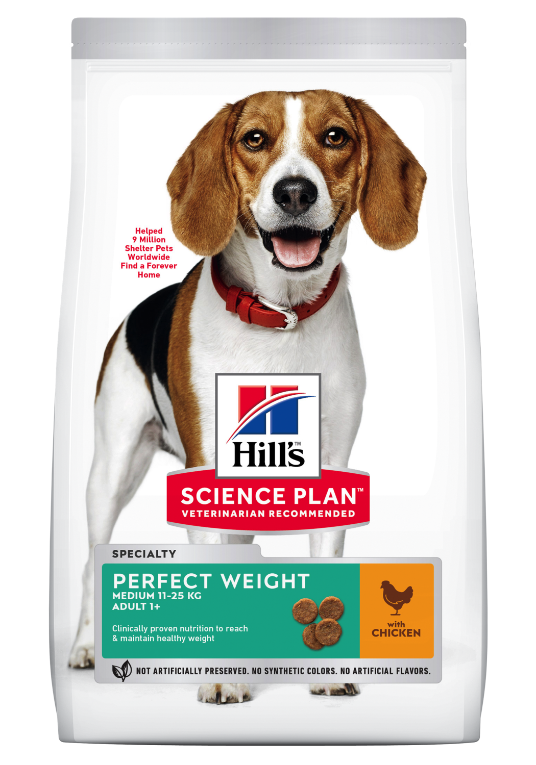 Hills Canine adult perfect weight medium 12kg