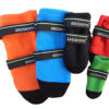 Gresshoppa potesokker XXS 4pk svart fleece