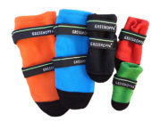 Gresshoppa potesokker XS 4pk svart fleece