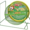 Hamsterhjul deluxe gitter grønn 17,5cm