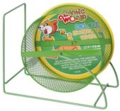 Hamsterhjul deluxe gitter grønn 17,5cm