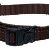 Rogz Halsbånd Utility XL brun 25mm x 43-70cm