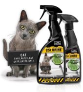 CSI Urine flekk og lukt fjerner katt