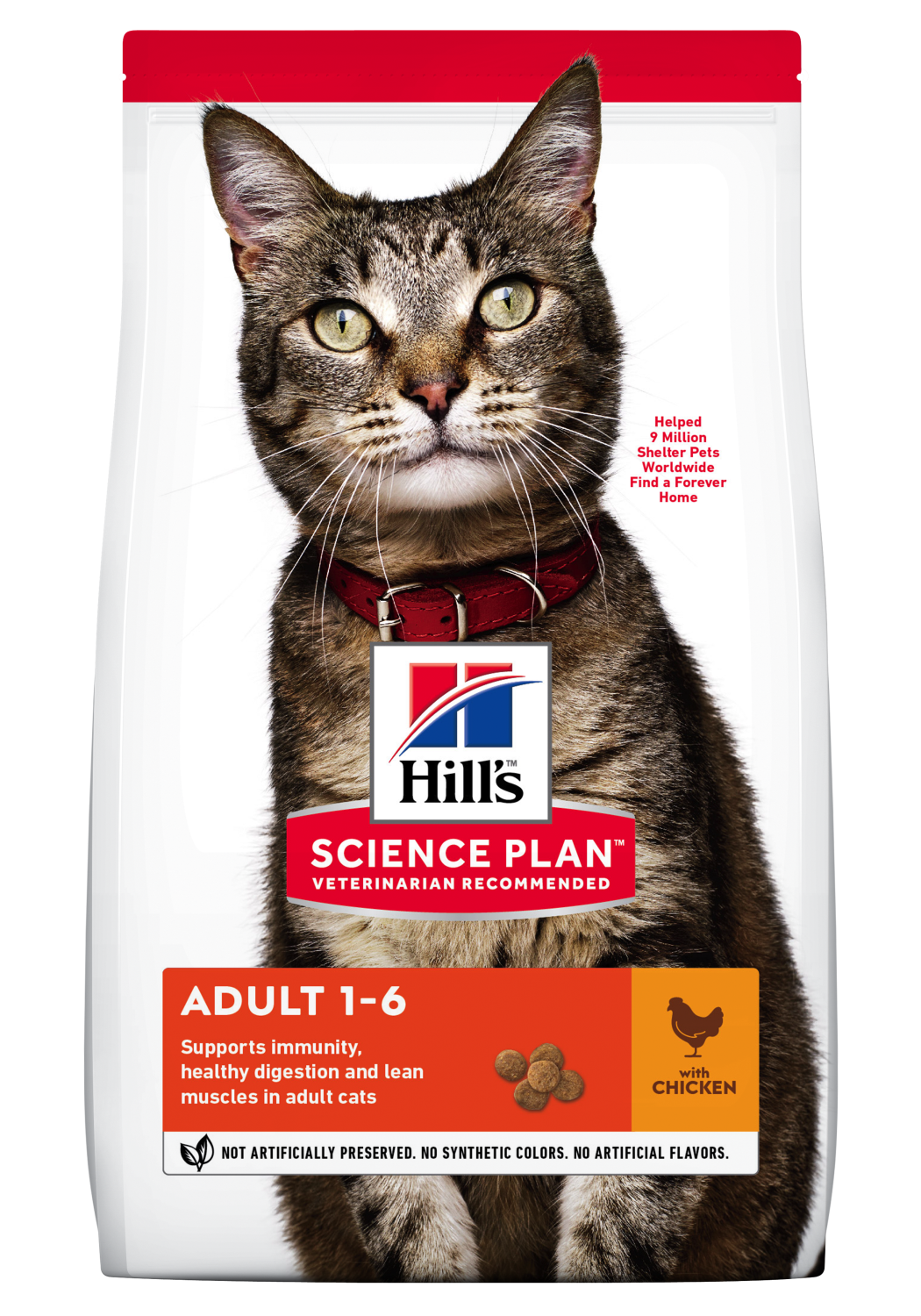 Hill's Feline adult chicken  1,5kg