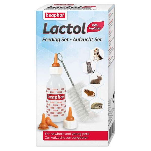 Lactol Tåteflaske sett til diverse dyr