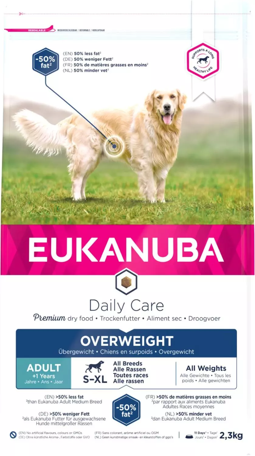 Eukanuba Daily Care Overweight/sterilised 2,3kg