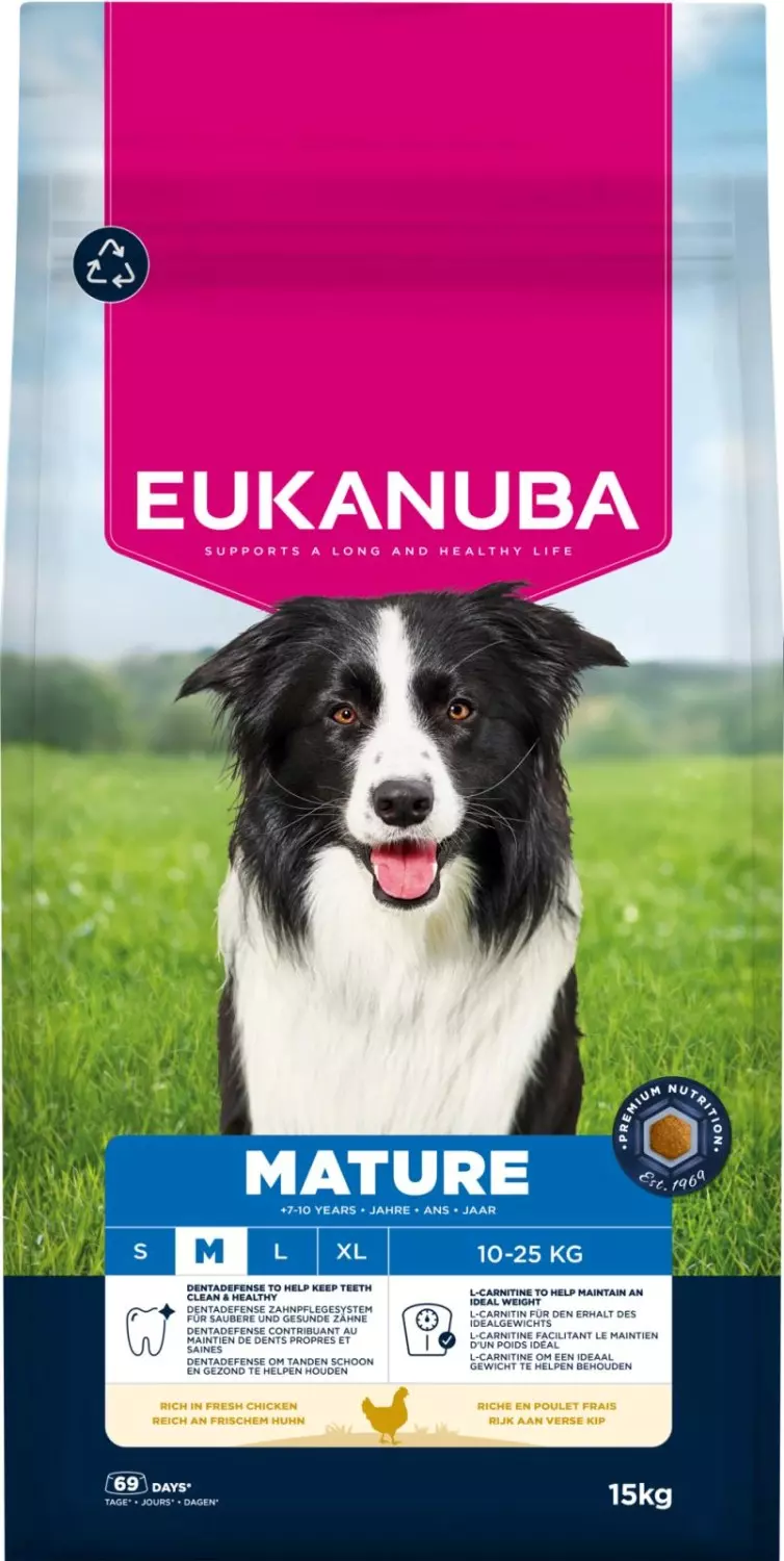 Eukanuba Mature Medium 15kg